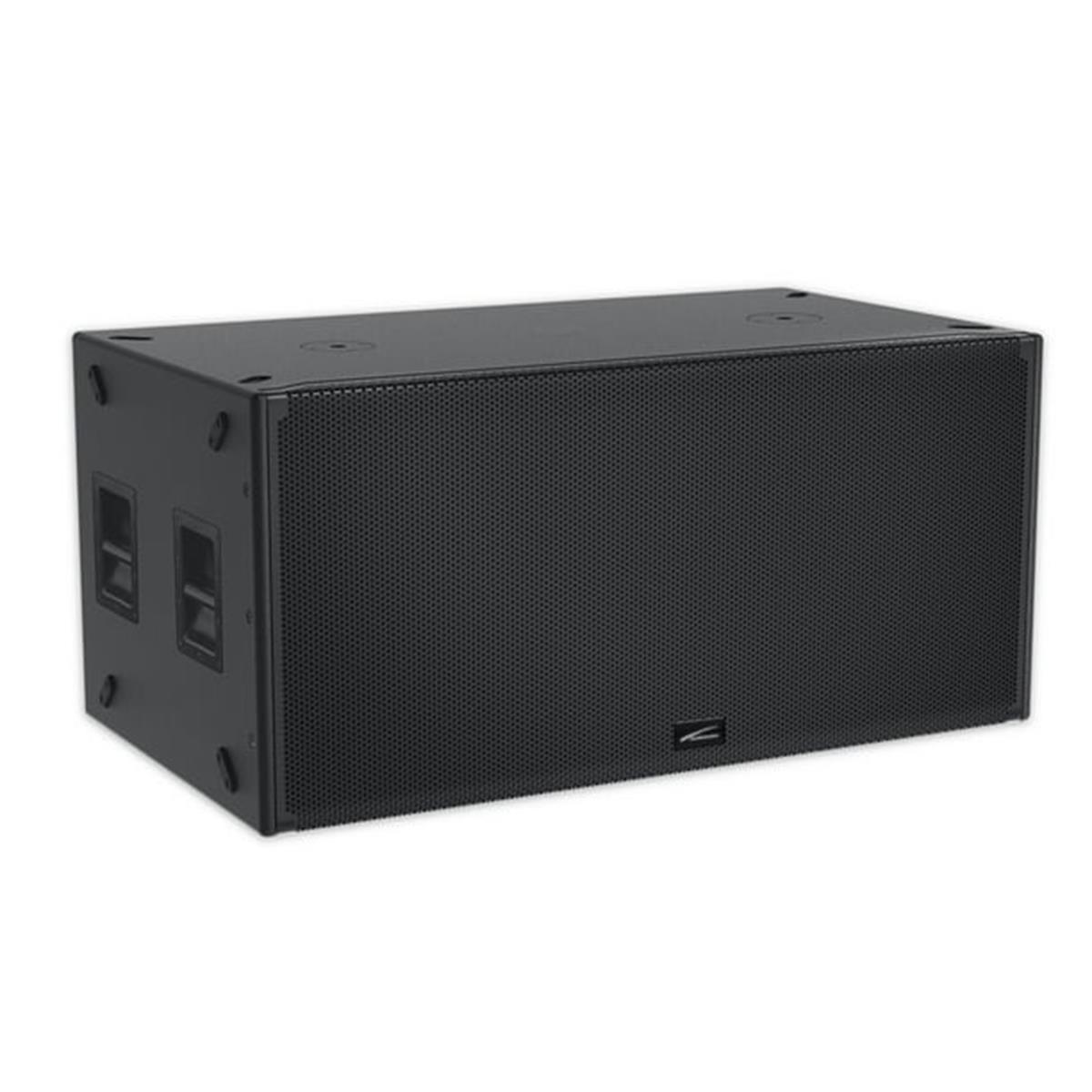 Máxima potencia: 6000W
Potencia RMS: 3000W
Bocina: 2*18”
Bobina: 4”
Imán del woofer: 125oz
Impedancia del woofer: 4 ohms
Respuesta de frecuencia: 45 Hz – 200 Hz