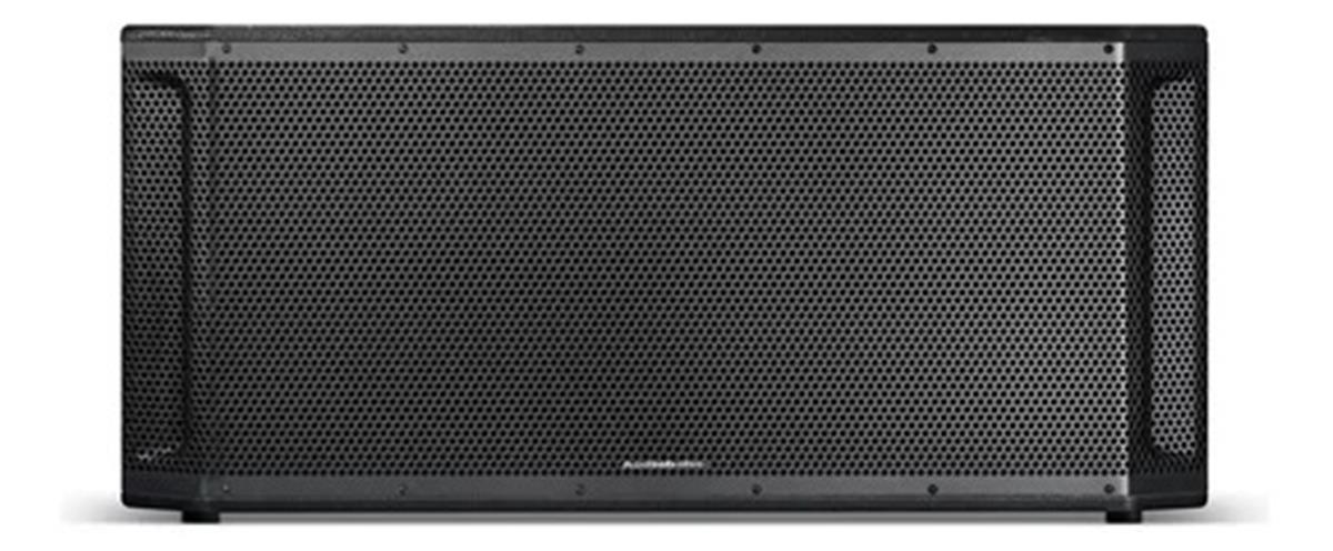 • Subwoofer de 2*18”
• Potencia 2000W RMS
• Potencia Máxima 4000W
• Bobina de 4”
• Magneto de 125oz
• Amplificador clase D
• Crossover: 120 Hz - 360 Hz
• 2 entradas XLR balanceadas
• 2 salidas de señal de rango completo: XLR
• Gabinete de alta densidad, rejilla de acero

