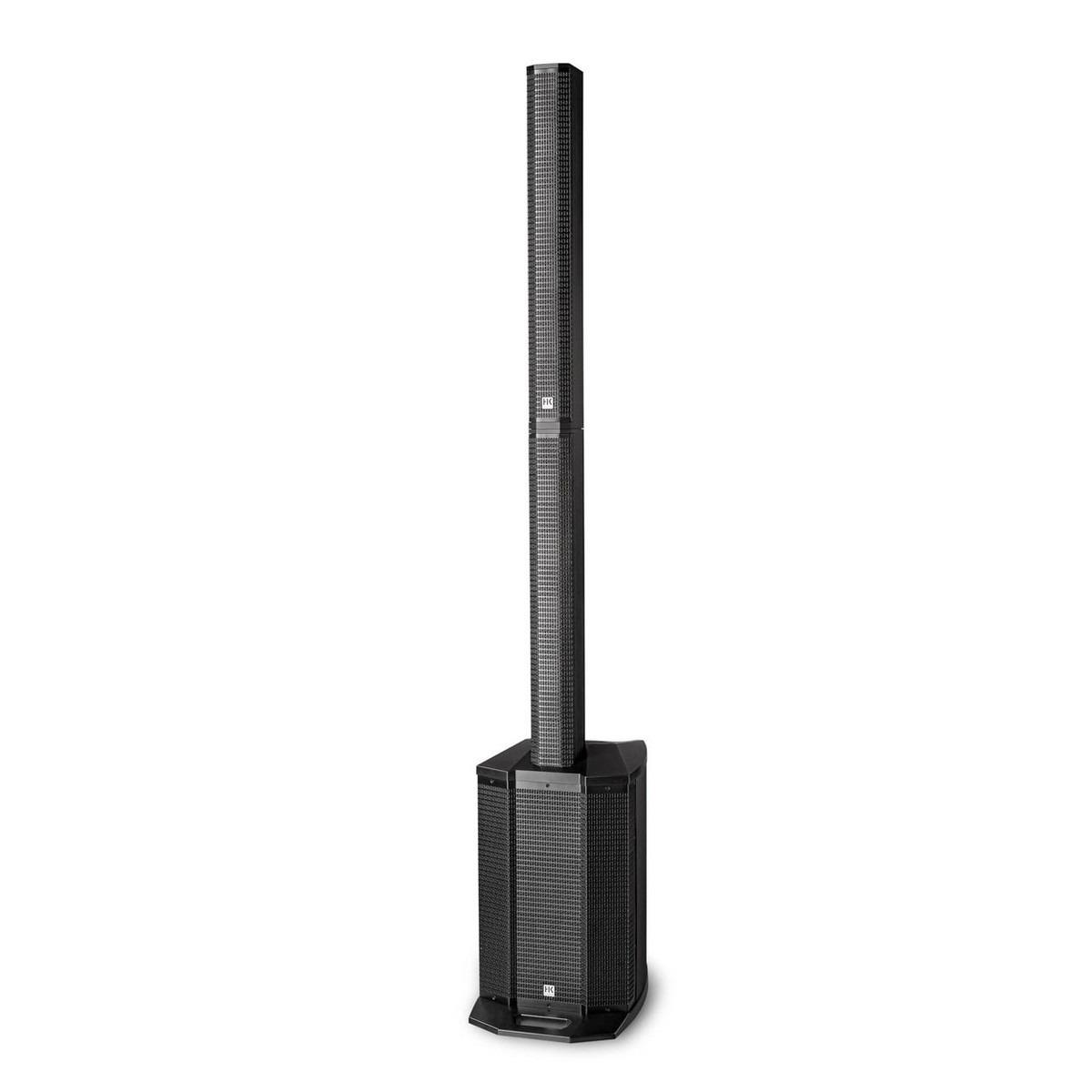 Columna POLAR 12, sistema de altavoces de columna activo con 2000 W de potencia pico y un woofer de 12” para graves profundos y potentes. Ideal para DJ y bandas, ofrece un sonido dinámico y contundente en vivo.