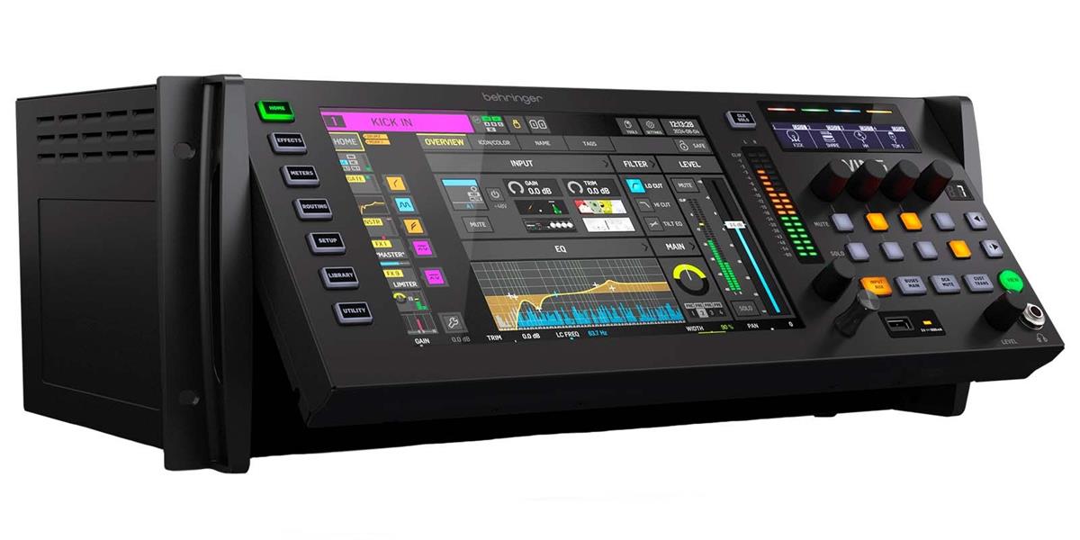 La WING Rackmount 48 Channel Digital Mixing Engine es una consola de mezcla digital de alto rendimiento con 24 preamplificadores Midas PRO y 8 salidas Midas PRO, ofreciendo 48 canales estéreo y 28 buses estéreo. 