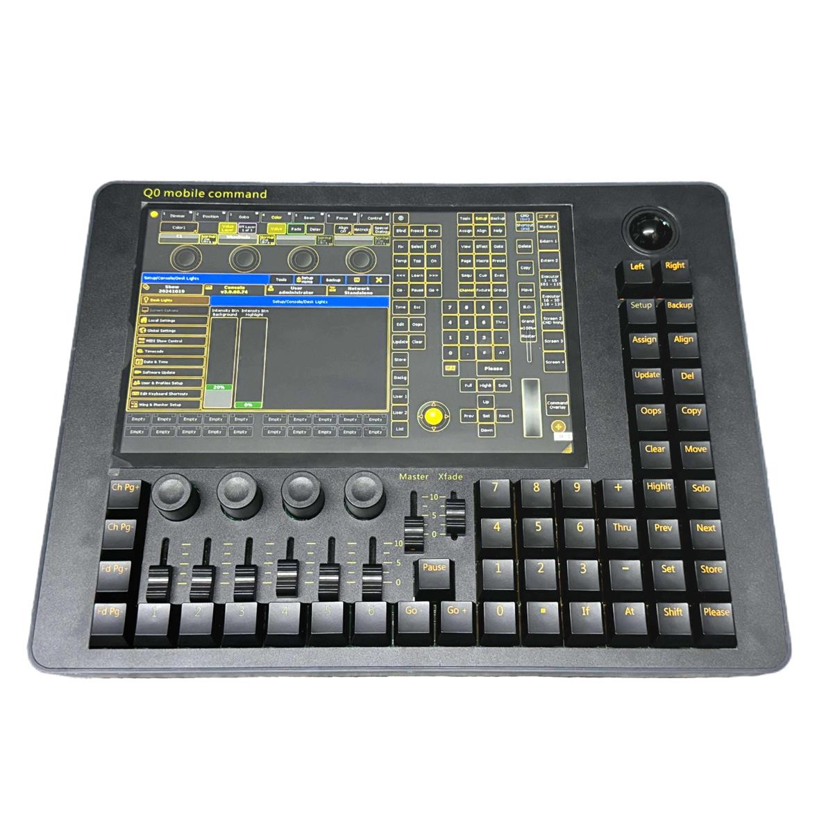 Controlador de iluminación con 1 PANTALLA TÁCTIL TFT de modo ancho integrada (WXGA de 10,1 ").